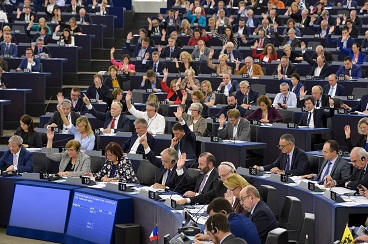 plenáris ülés Strasbourgban
